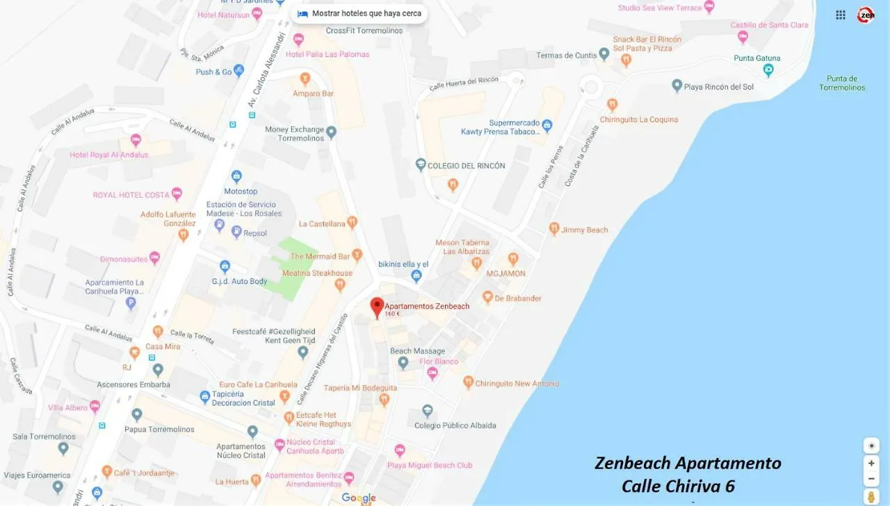 Zenbeach 1A Playa Carihuela Torremolinos 0*,  Spain